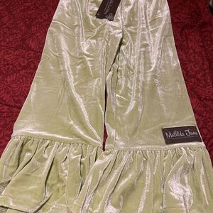 Matilda Jane Green Velvet Scarf